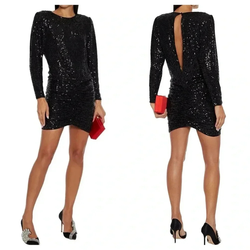 RETROFETE Flynn Sequin Dress Size Medium